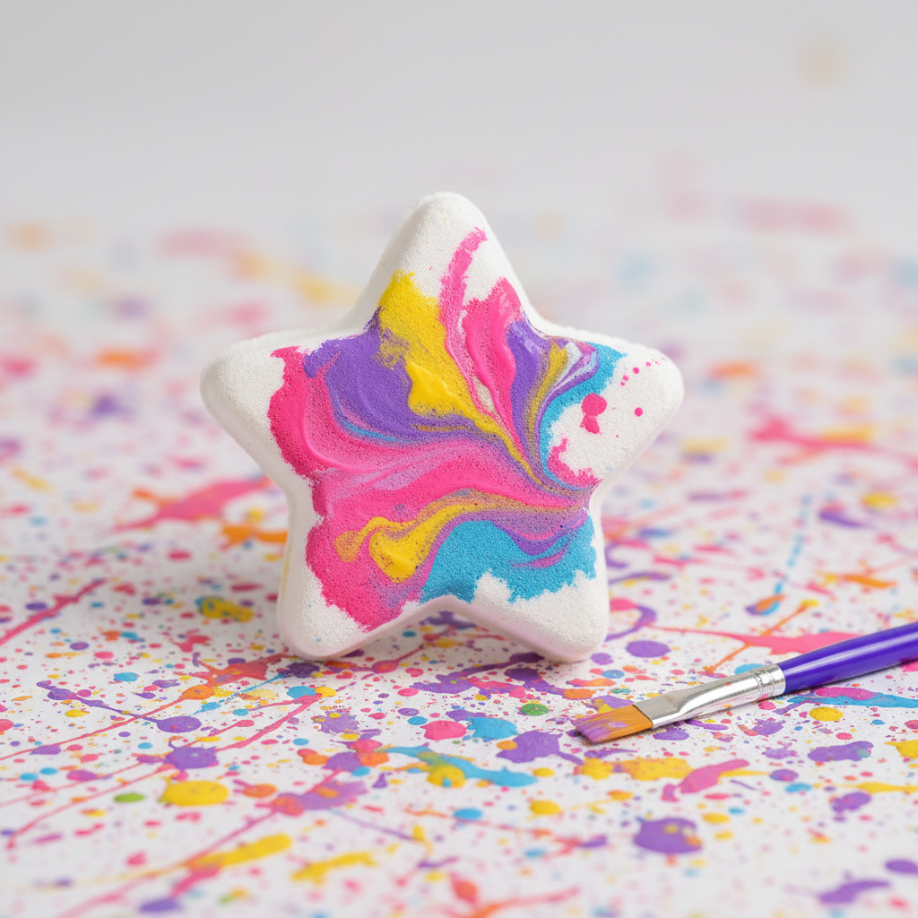 DIY Party Painted Bomb