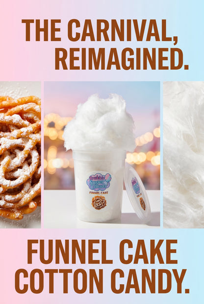Brukie Sugar Clouds Gourmet Cotton Candy (32oz)