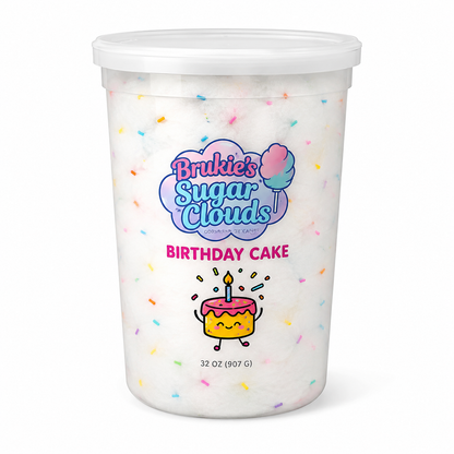 Brukie Sugar Clouds Gourmet Cotton Candy