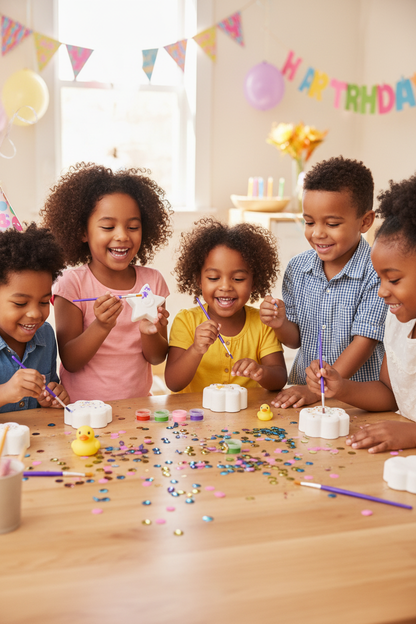 DIY Party Group Scene