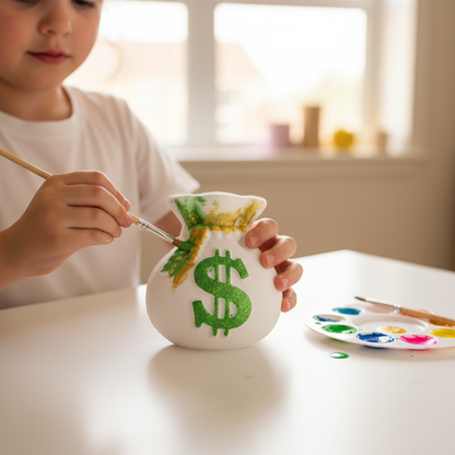 Money Bag Bath Bomb